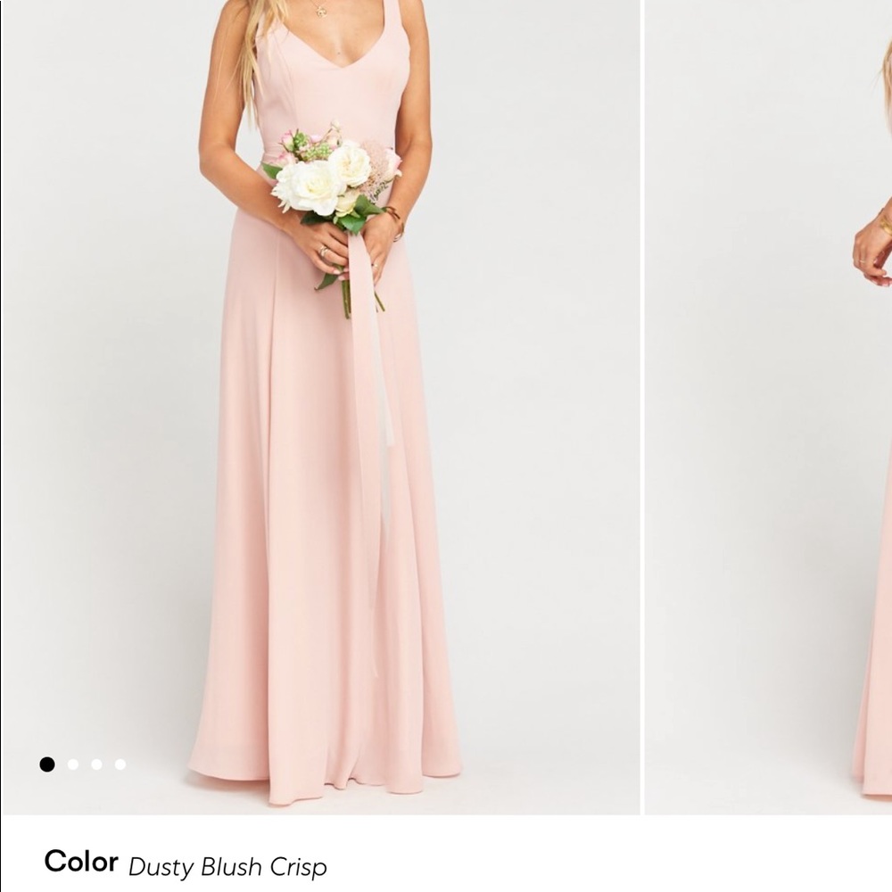 Show me your mumu. Jenn Maxi (dusty blush crisp)